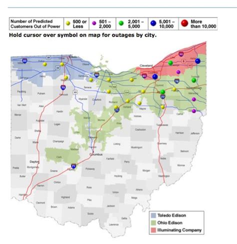 power outage chardon|first energy outages map.